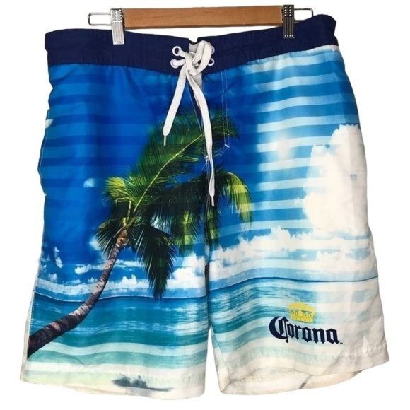 Corona Other - Corona Mens Board shorts lined multicolored size Large